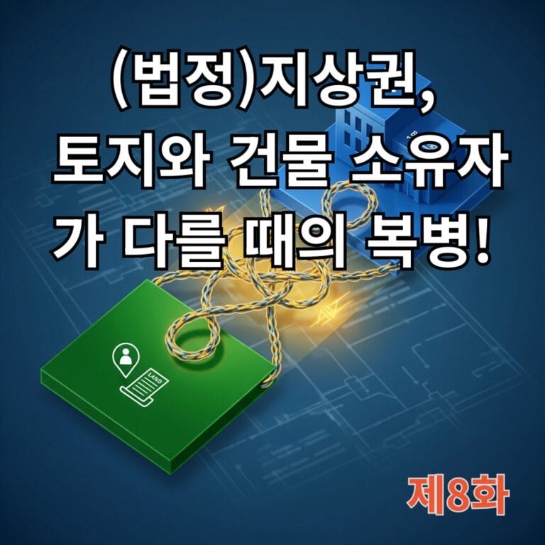 (법정)지상권, 토지와 건물 소유자가 다를 때의 복병! 썸네일