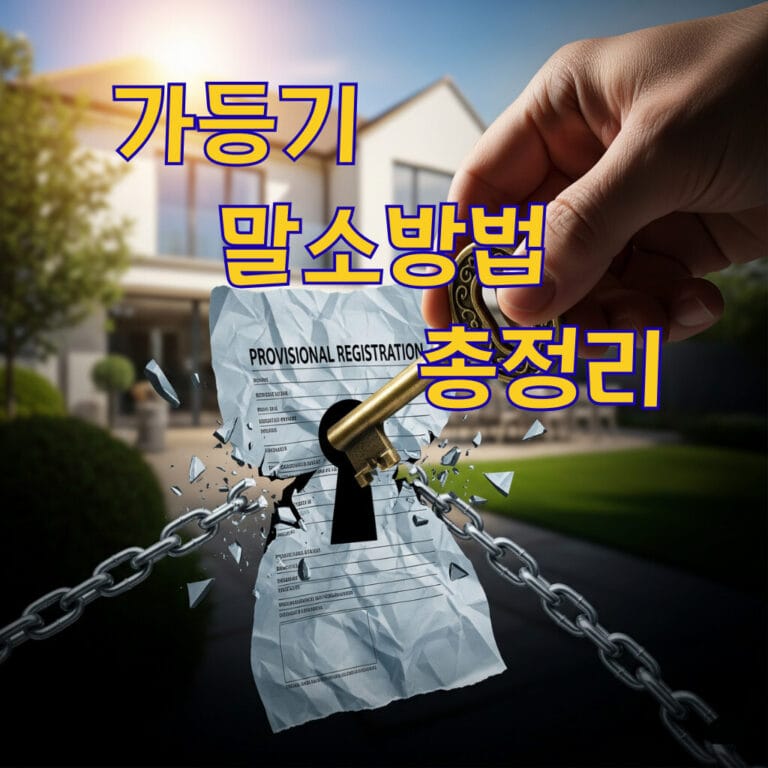 가등기 말소 방법 총정리 썸네일