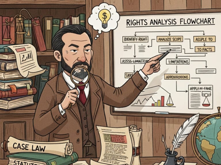 권리분석 마스터 만화 삽화 이미지