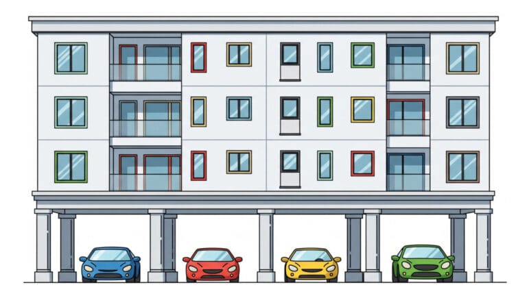 빌라 건폐율 적용 사례 이미지